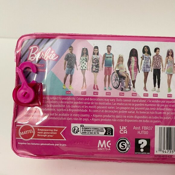 Barbie Fashionistas Doll 201 Graffiti Print Shirt Dress - Picture 6 of 13